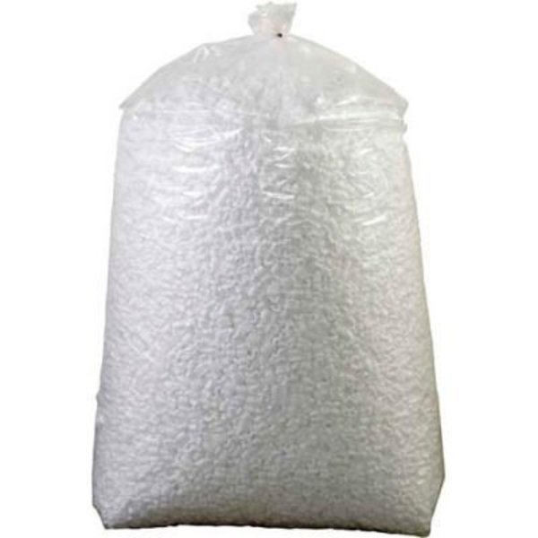 Global Industrial„¢ Loose Fill Packing Peanuts 20ft Bag, White, Box Packaging, Mfr#: 20NUTSW